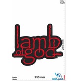 Lamb of God  Lamb of God - 25cm - red - Big
