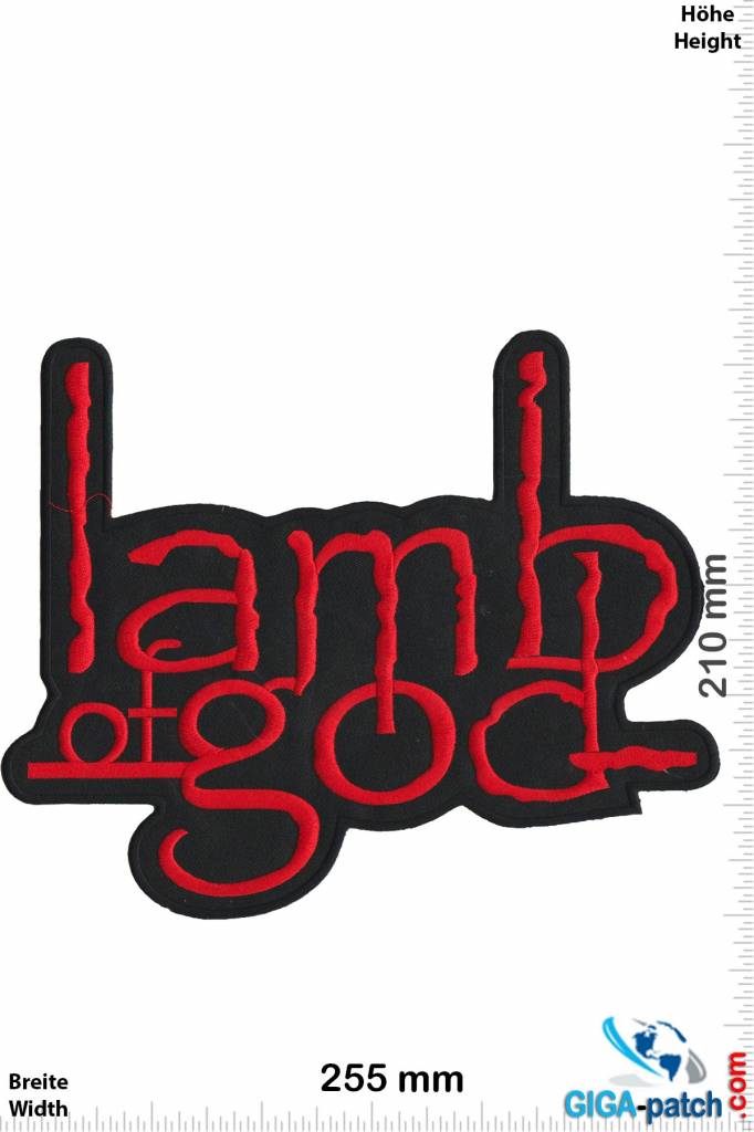 Lamb of God  Lamb of God - 25cm - red - Big