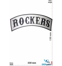 Rockers  ROCKERS - black white  - 33 cm - BIG