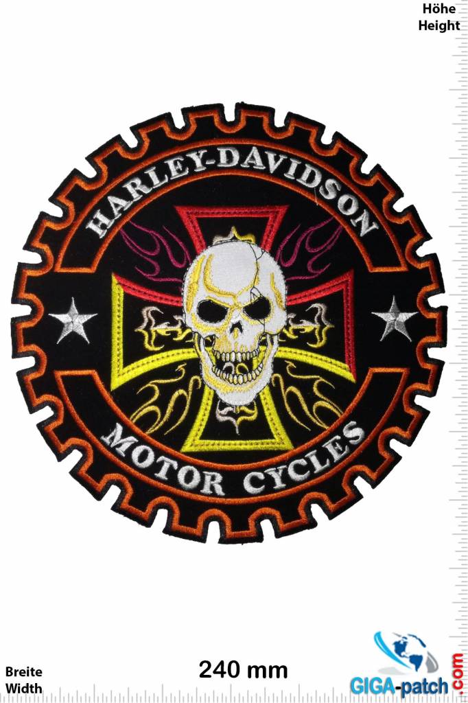 Harley Davidson - Patches - Patch arrière