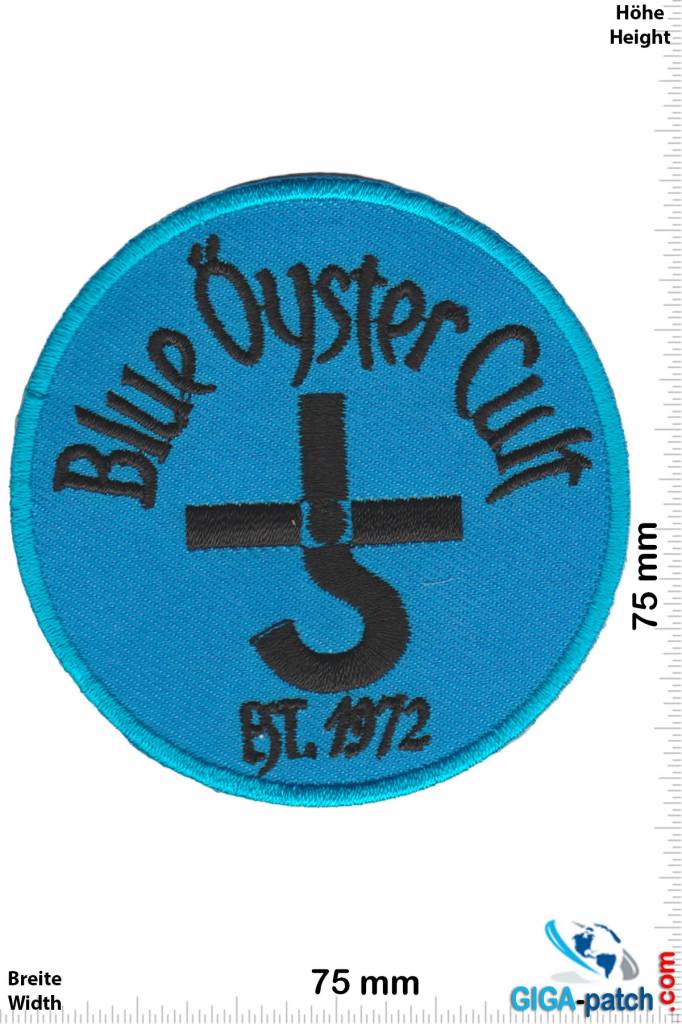 Blue Oyster Cult Ninja Guy patch 