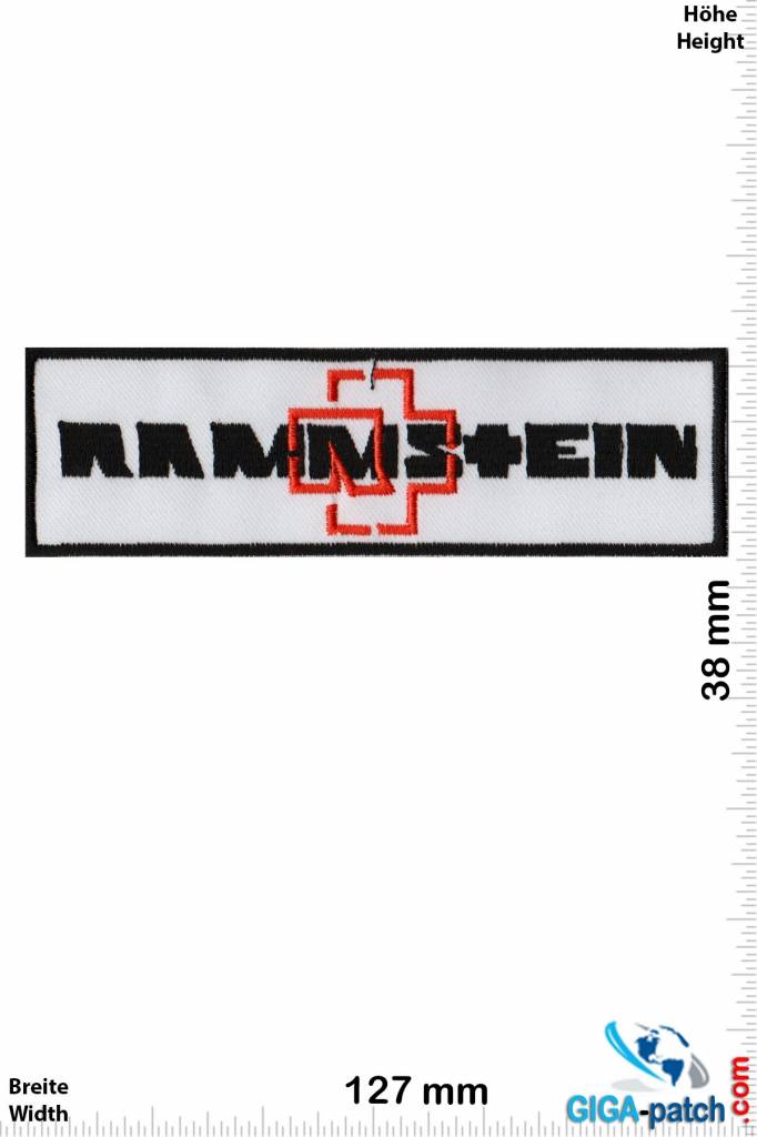 Rammstein - Patch - Aufnäher - Aufnäher Shop / Patch - Shop - größter  weltweit - Patch Aufnäher Schlüsselanhänger Aufkleber