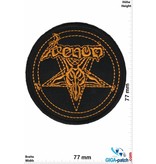 Venom Venom - Pentagram - round gold - Metal-Band- Music