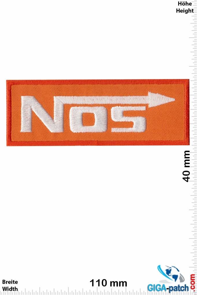 NOS NOS - Nitrous Oxide Systems -  Lachgaseinspritzungs-Systeme - orange