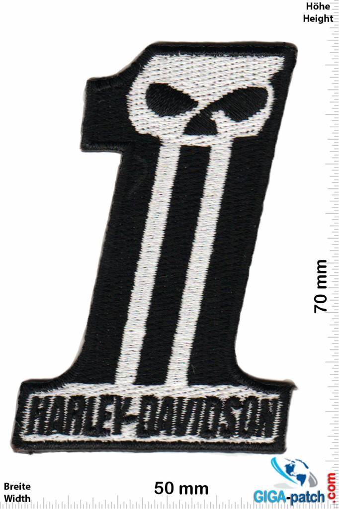 Harley Davidson Harley Davidson - Number One Skull