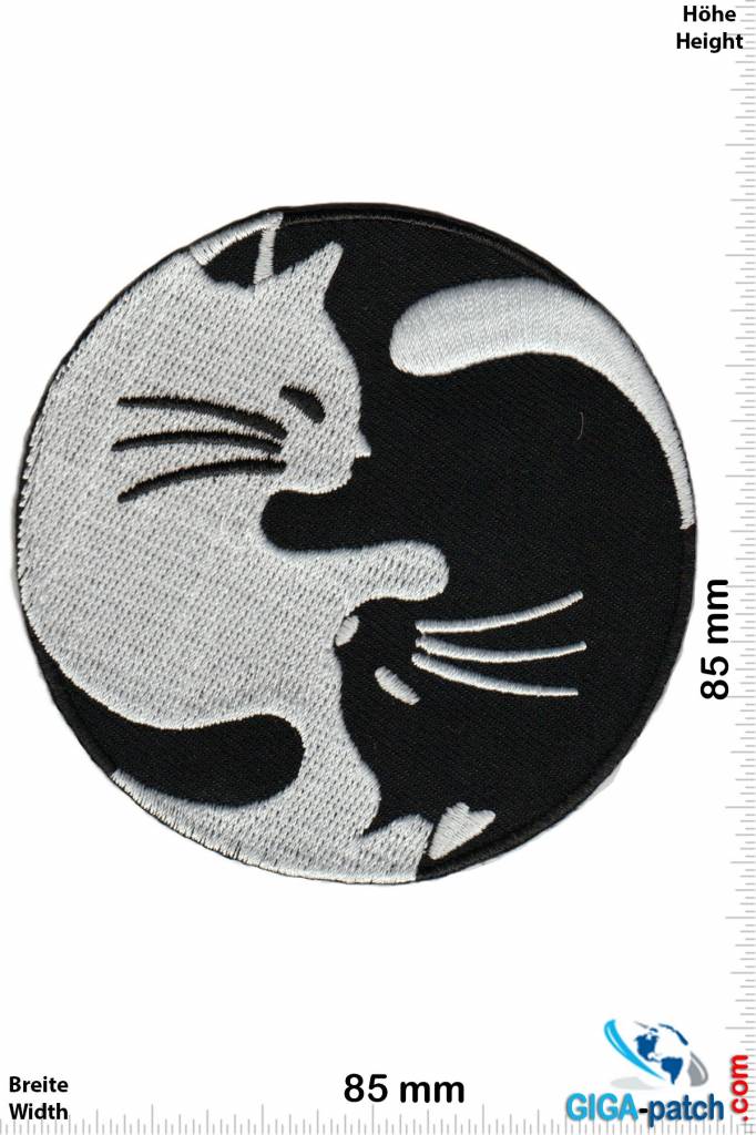 Yin Yang  Yin Yang - Cats - silber