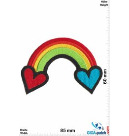  Rainbow   Regenbogen - Rainbow  - Herz