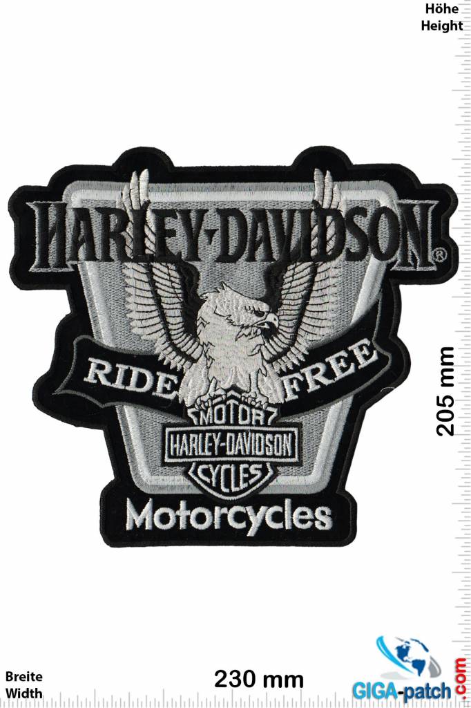 Harley Davidson Harley Davidson - Ride Free Adler - 23 cm -BIG