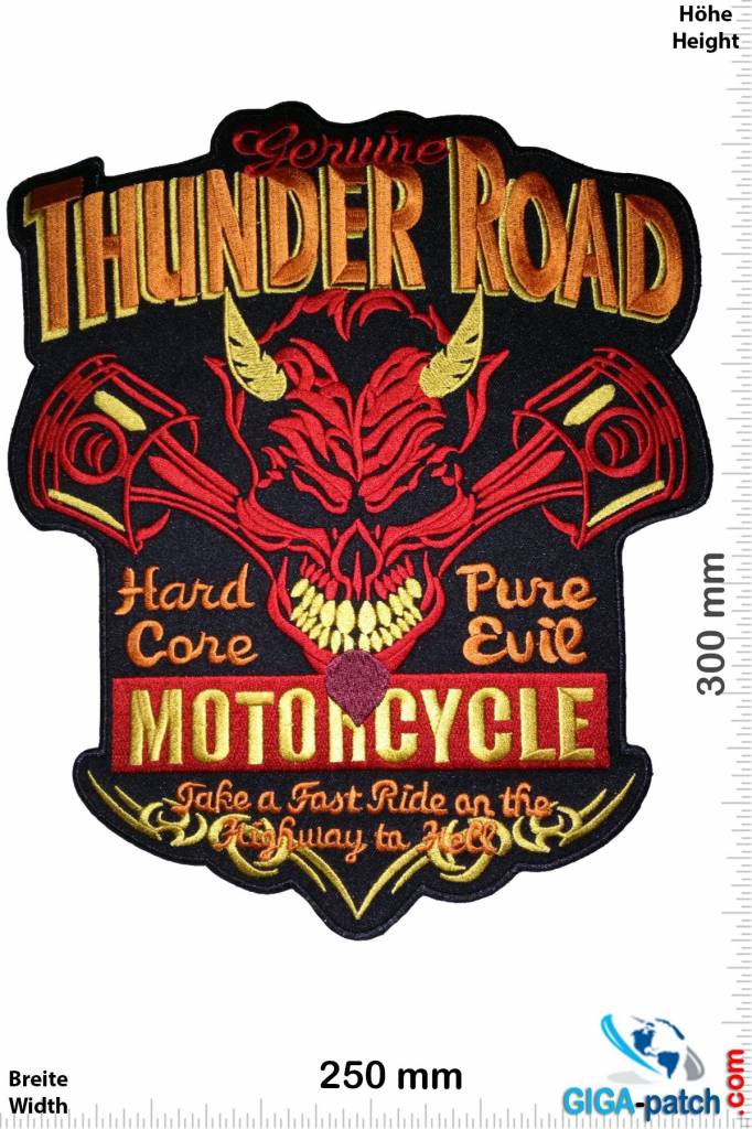 Devil Thunder Road - Hard Core Pure Evil - 30 cm - BIG