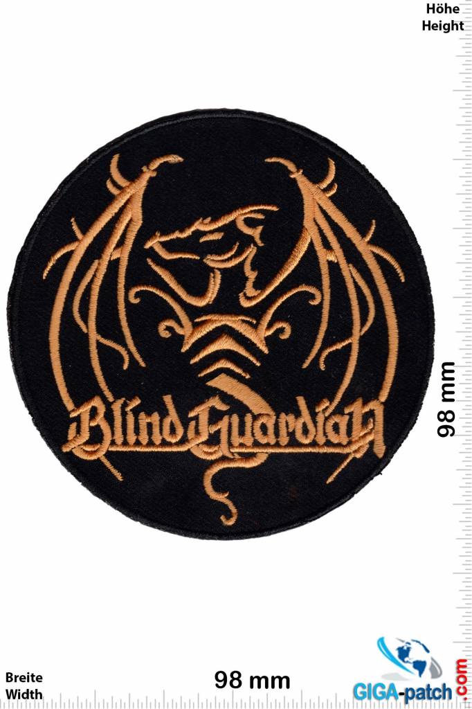 Blind Guardian Blind Guardian - gold round - big