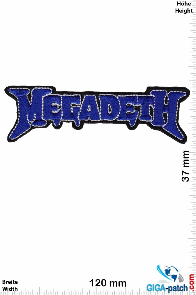 Megadeth Megadeth - darkblue - Metalband