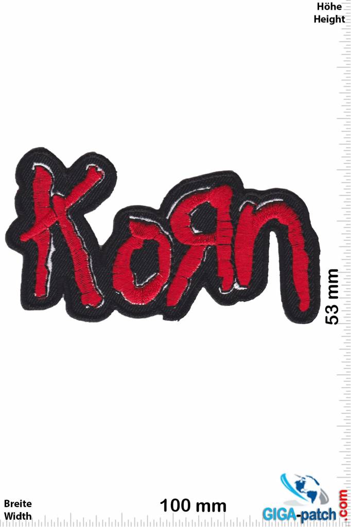 Korn Korn - Metalband - red font