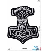 Wikinger Mjölnir -  Viking - Thor Hammer - Loki Odin