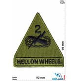 U.S. Army Hell on Wheels - The 2d Armored Division - green - HQ