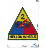 U.S. Army Hell on Wheels - The 2d Armored Division - color - HQ