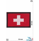 Schweiz, Swiss Flag -Switzerland - Swiss Cross - red black