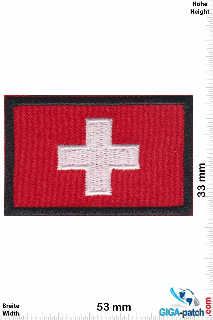 Schweiz, Swiss Flag -Switzerland - Swiss Cross - red black