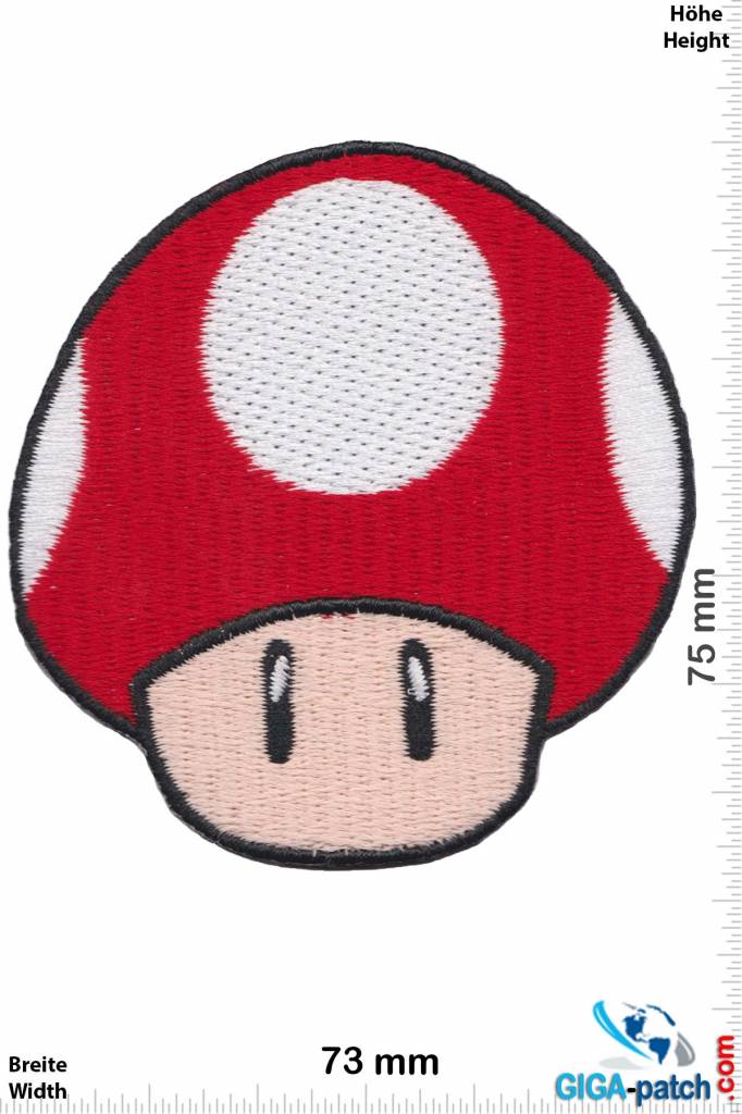 Super Mario Toad - Pilzkopf - Super Mushroom - Mario Kart - Nintendo