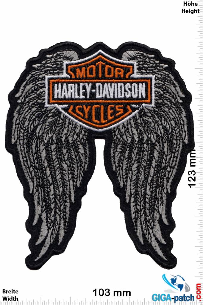 Eagle Wings Biker Patch Vtg 8” Motorcycle Iron On Harley Davidson Rare 80s