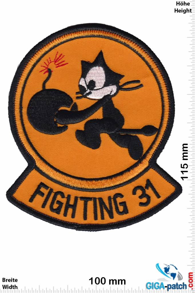 U.S. Navy VFA-31 - Strike Fighter Squadron 31 - Tomcatters - Felix the Cat -HQ