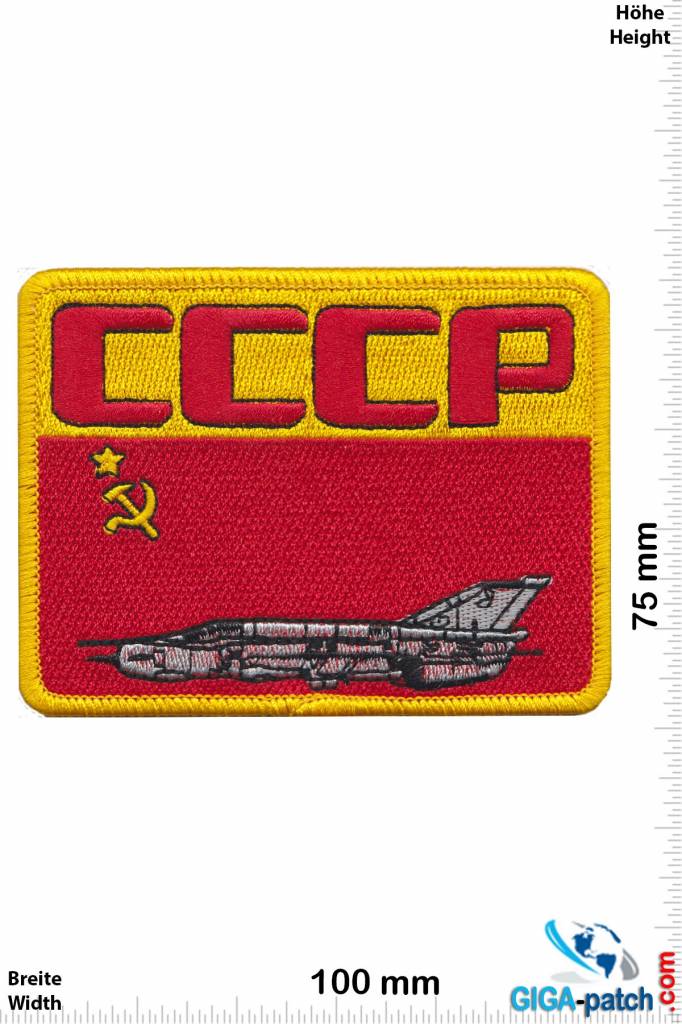 Airforce CCCP -  Soviet Union Army Airforce Patch  - MIG - HQ