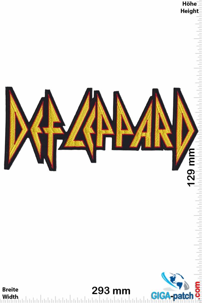 Def Leppard Def Leppard - Hard-Rock-Band - 29 cm - BIG