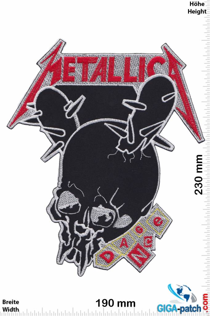 Metallica Metallica - Damage - 23 cm - BIG