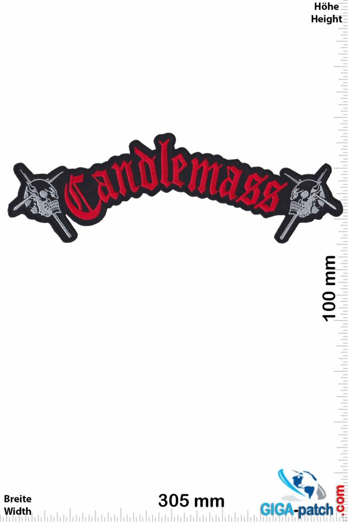 Candlemass  Candlemass - Epic-Doom-Band - 30 cm - BIG