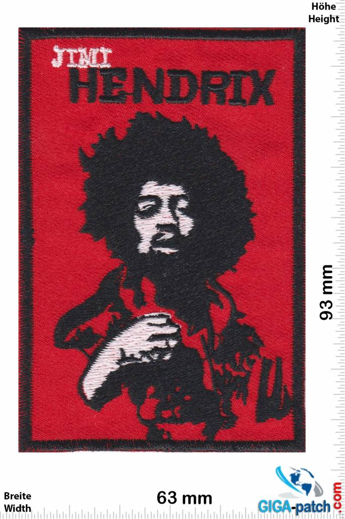 Jimi Hendrix Jimi Hendrix- red