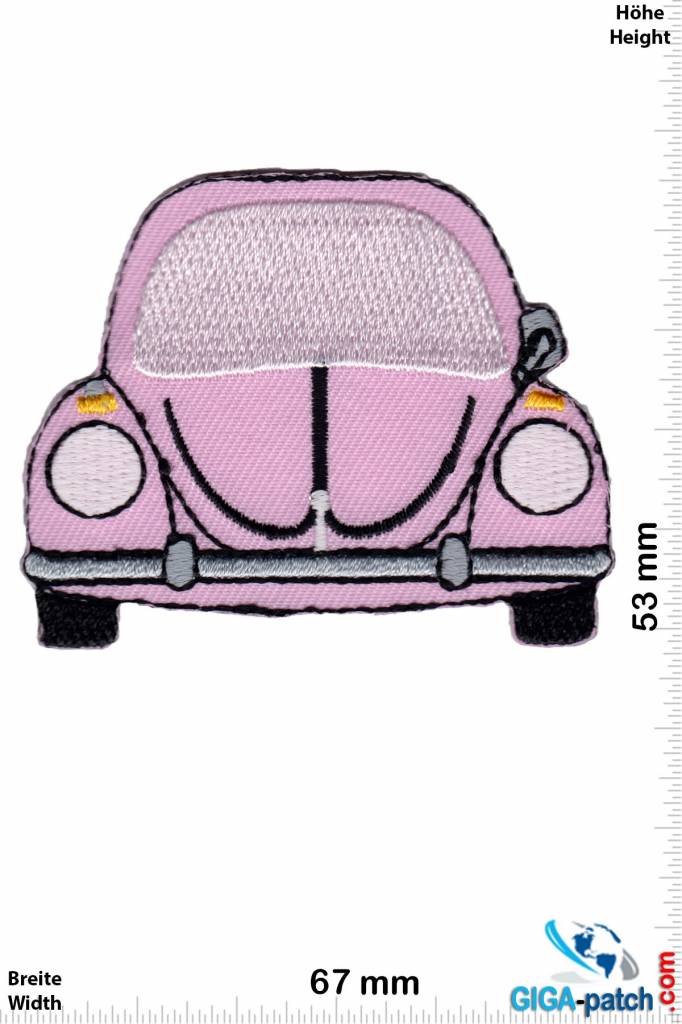 VW,Volkswagen VW Bettle - VW Käfer- pink