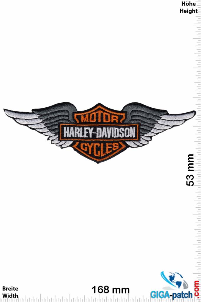 Harley Davidson - Patch - Back Patches - Patch Keychains Stickers