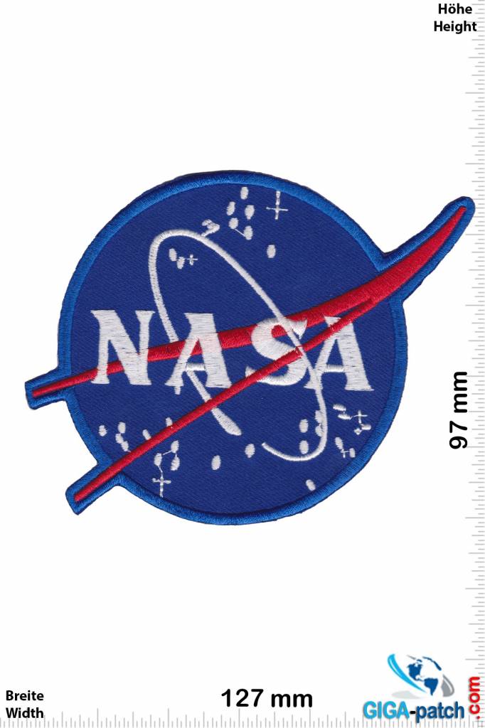 Nasa NASA  blue -new - 110mm