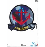 Navy Marine - Anchor  - red