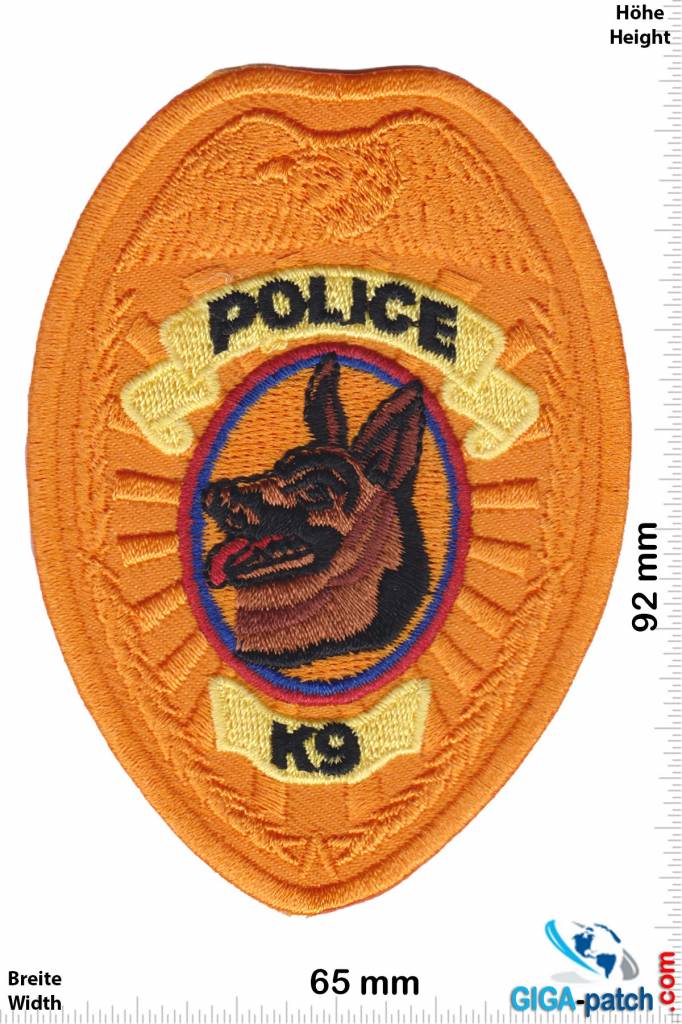 Police Police - K-9 Unit - Police dog - Hundestaffel - gold