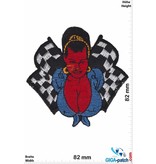 Coop Devil Race Girl - Chris Cooper - Coop Art