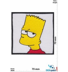 Simpson Bart Simpson  - Kopf - square