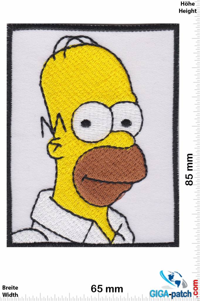 Simpson Homer Simpson  - Kopf - square