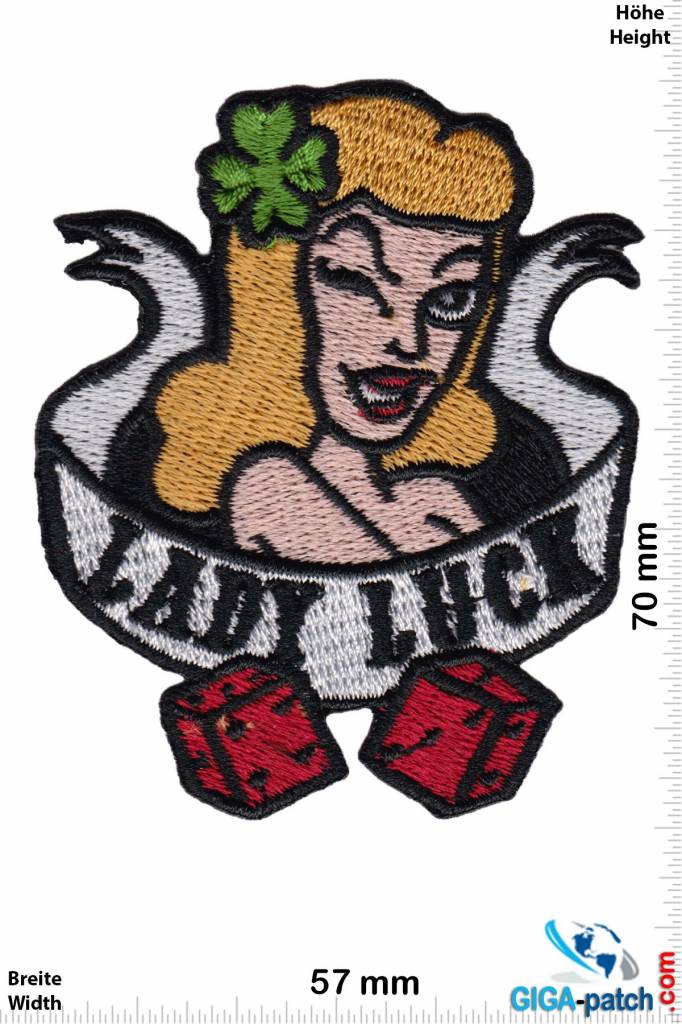 Old School Lady Luck - Würfel