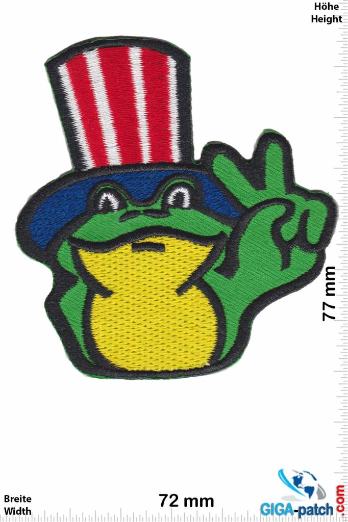 Fun USA Frog