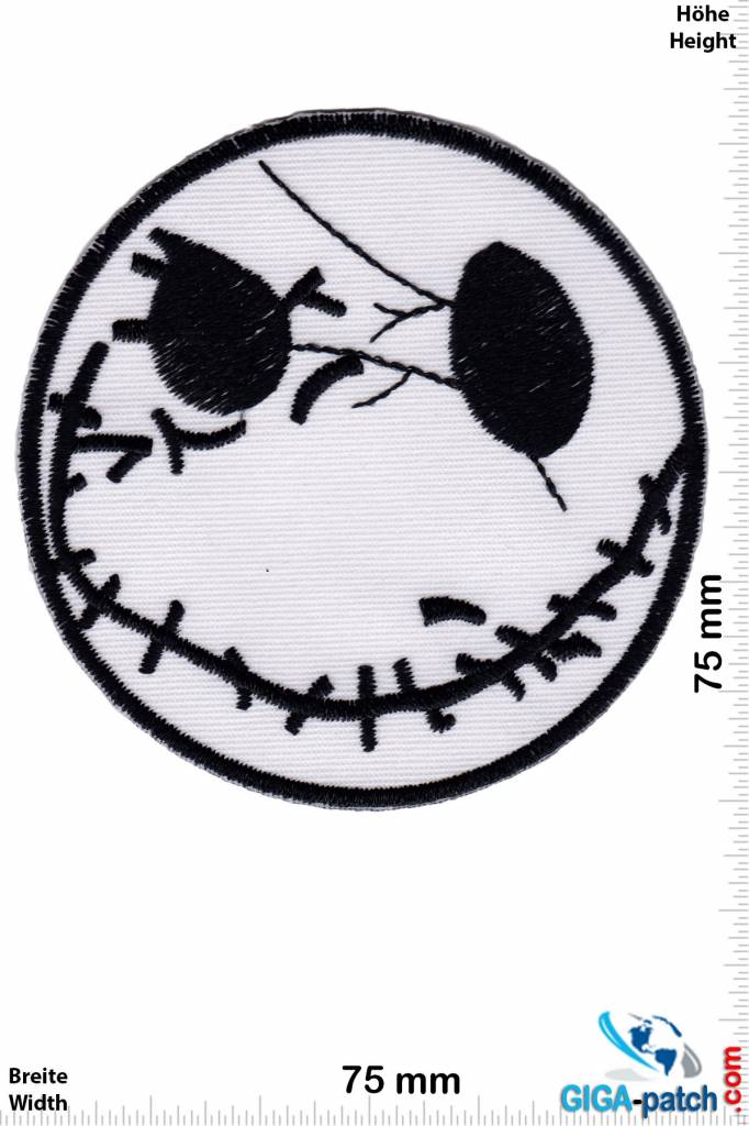 Nightmare Ghost - Smiley - Nightmare before christmas - round