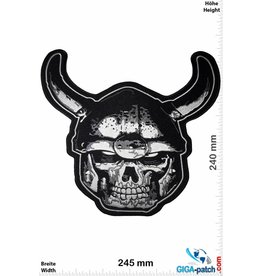 Skull Totenkopf - Skull Head - Wikinger- 24 cm