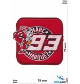 93 Marc Marquez 93 - Marc Márquez - 93 - rot