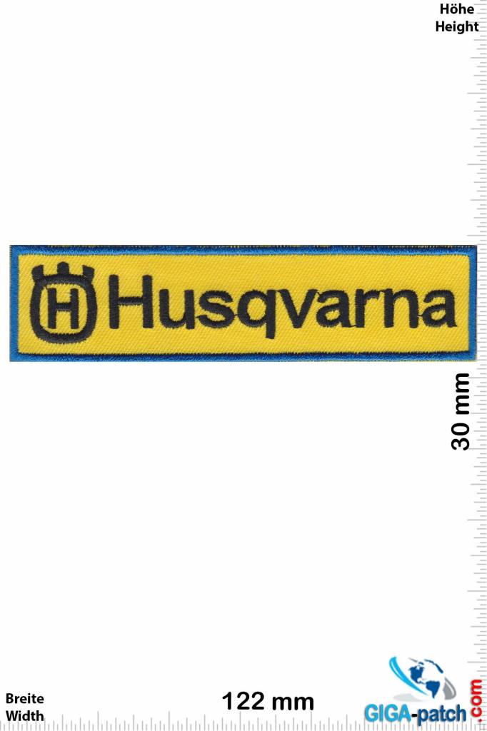 Husqvarna Husqvarna -gelb blau