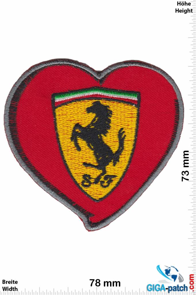 Ferrari Ferrari - red / gold - Heart