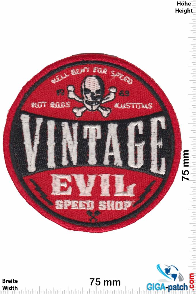 Vintage Evil Speed Shop - Hot Rod