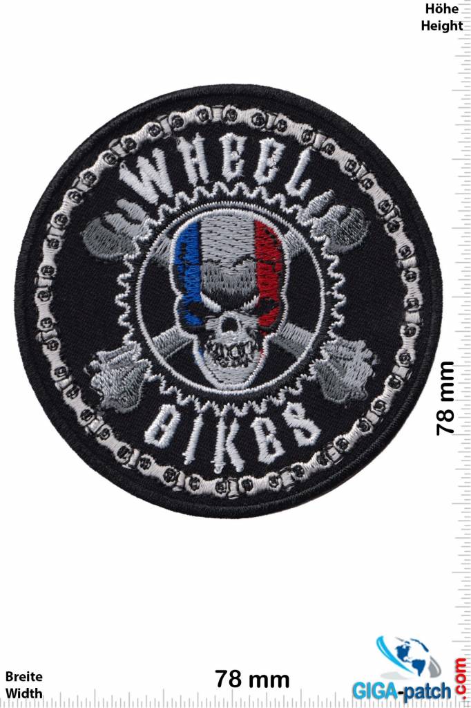 France France Wheel Bikers - Skull