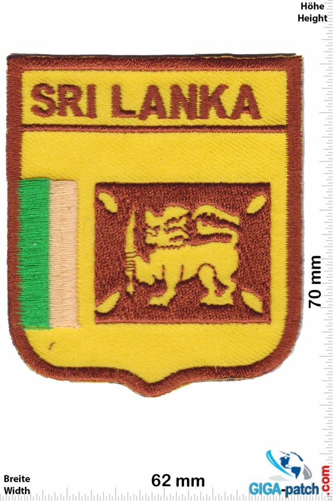 Sri Lanka Sri Lanka - Flag - Coat of Arms