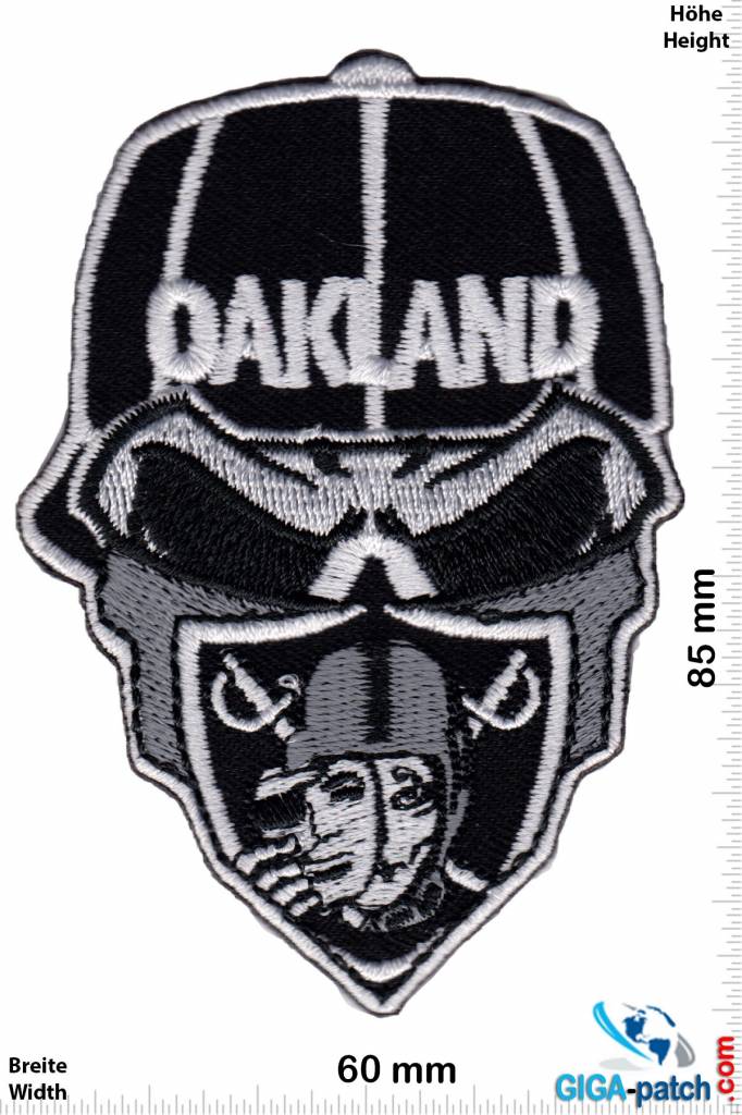 Oakland Raiders - Patch - Back Patches