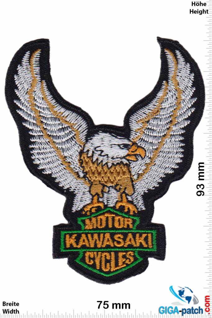 Kawasaki Kawasaki Motor Cycles - Eagle Adler - silver