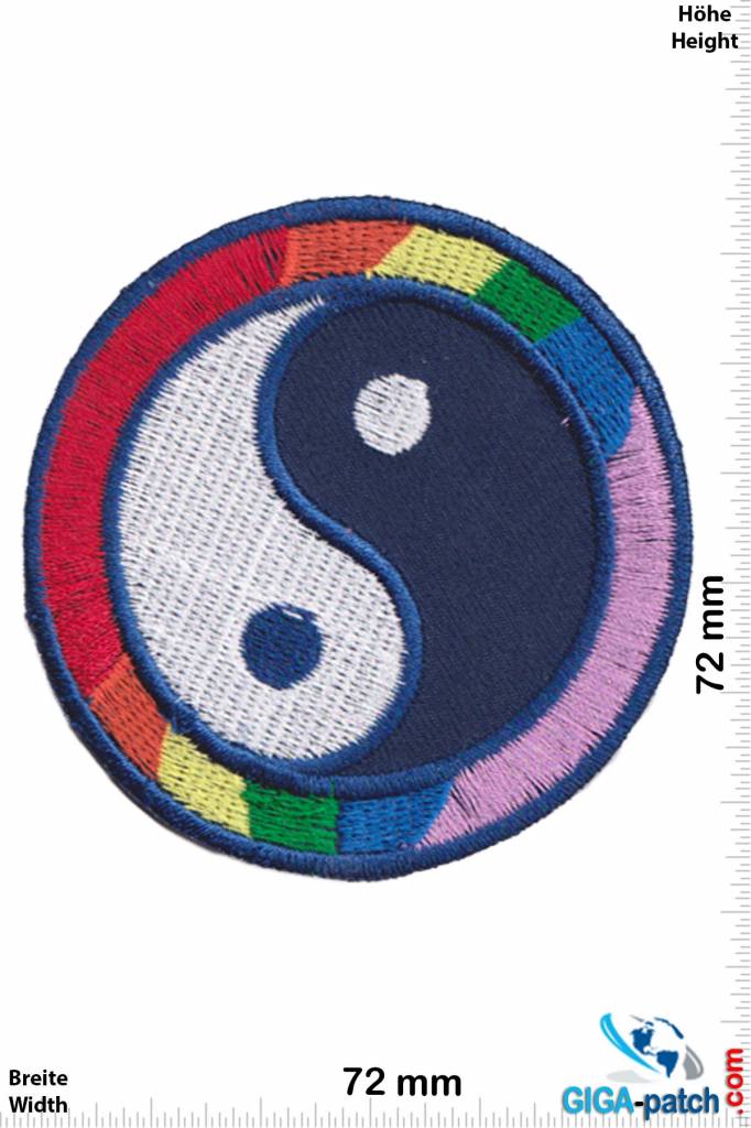 Yin Yang  Yin Yang - gay - Homosexuell - blue